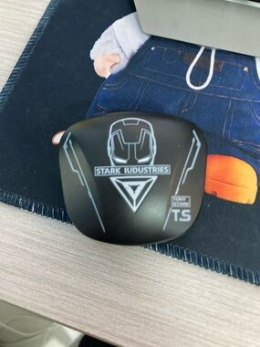Marvel Black Iron Man Tony Stark Earbud Case